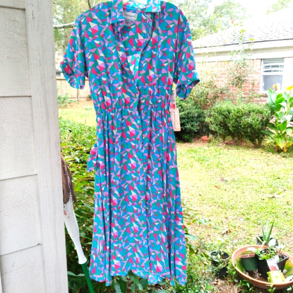 DressTurquoise  dress size 6 new